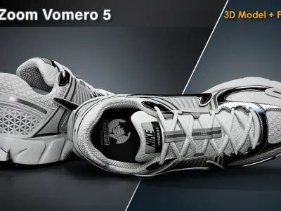 Nike Zoom Vomero 5 3D model