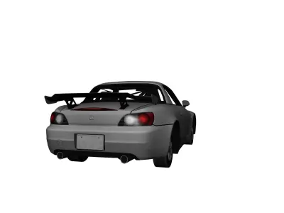 S2000 AP1 Low-poly 3D model