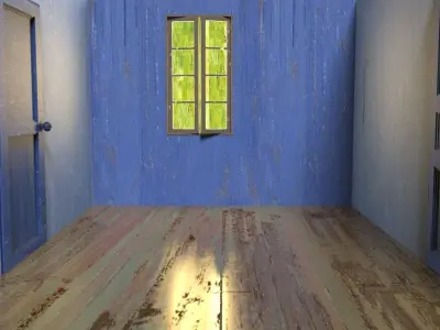 Bedroom in Arles Vincent Van Gogh 3D model