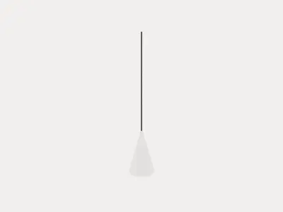 Cornet Lamp Low-poly 3D model
