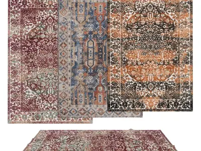 Rugs No 611 Low-poly 3D model