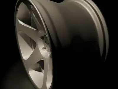 Wheel disk rim  3D model