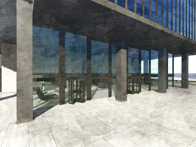 The Seagram Building New York City 3D model