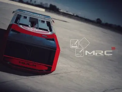 HULK RACING TRUCK Low-poly 3D model