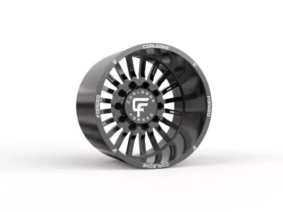 corleone Rear dritto dually wheel  3D print model