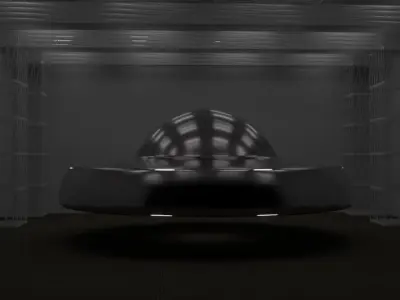 Flat Bottom UFO Free 3D model