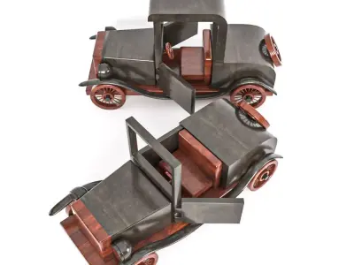 old car toys 3D model