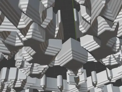 Decor Snowflake Design 1 3D print model