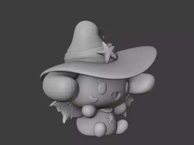 Halloween Sanrio cinnamoroll 21 3D print model