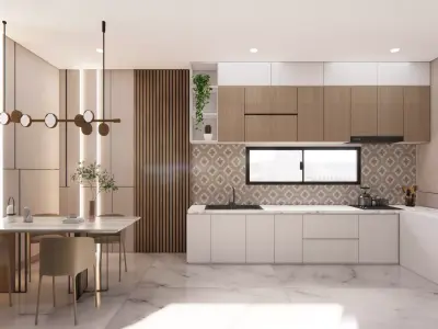 KItchen Interior Design 3D model