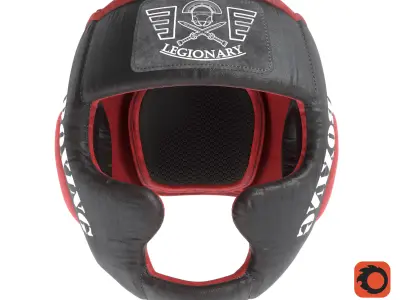 Boxing  Headgear Guard Low-poly 3D model