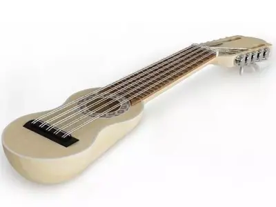 String Guitar Instrument 3D model