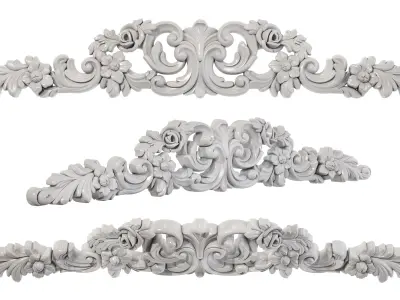 Classic carved 237 3D model