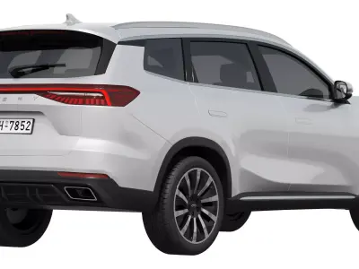 Chery Tiggo 8 2025 3D model