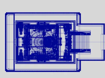 ganesha temple 3D model