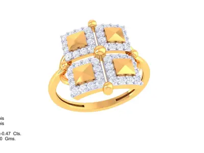 ring ring 3D print model 25