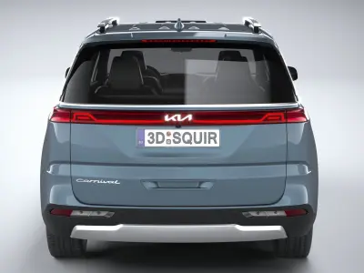 Kia Carnival 2022 3D model