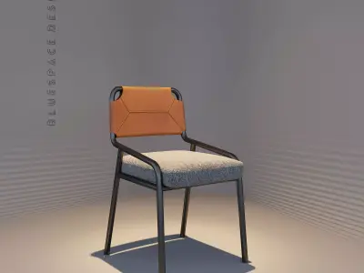 Chair 03 Low-poly 3D model