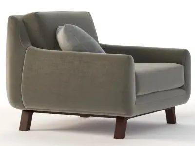 Joybird Calhoun Club Chair 3D model