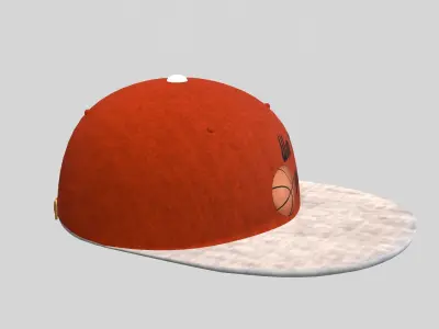 basketball cap 3D model