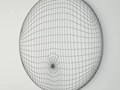Bwa Sun Mask 3D model