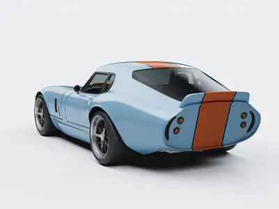 1965 Type 65 Coupe - Daytona 3D model