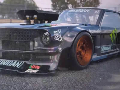 Ford Mustang Hoonicorn 3D print model