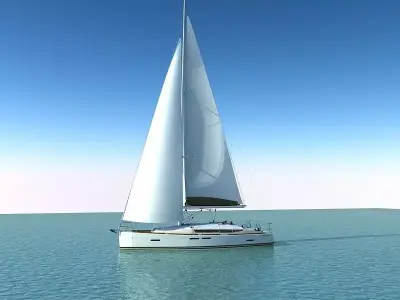 Jeanneau Sun Odyssey 409 3D model