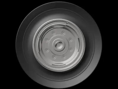 Euro-disc wheel 3D model