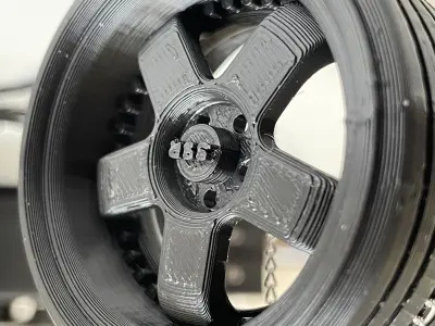 WHEEL MIRROR ORNAMENT KEYCHAIN CAR RIM SSR PROFESSOR-BRAKE DISC Free 3D print model