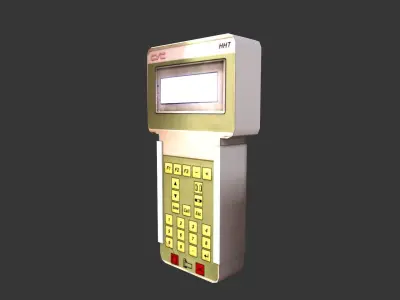 Hand Held Terminal Low-poly 3D model