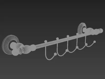 Ottoman Waterside  Hanger Quinary 3D model