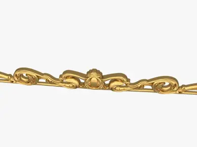 Classic decor ornament 217 3D model