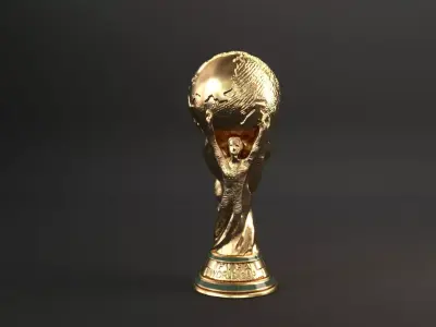 Fifa World Cup 3D model Low-poly 3D model