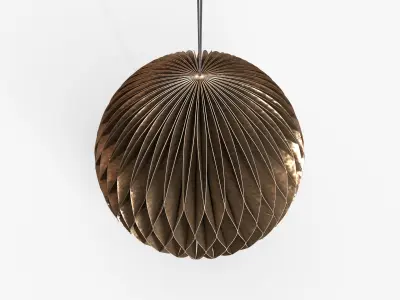 Christmas Toy Paper Sphere 3D model