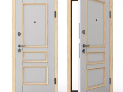 Kaizen Door 3D model