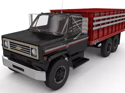 Chevy C70 Truck Omaha Standard 1981 3D model