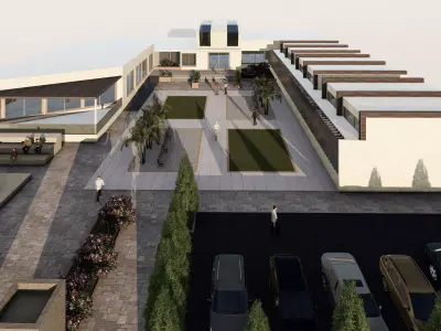 6 Complete Architecture Student Projects Pack  3D model