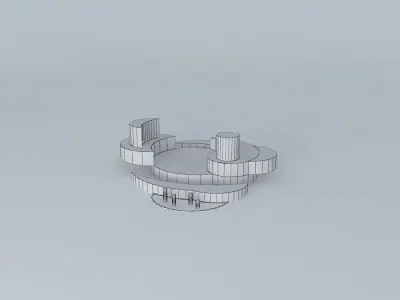 The Curves table 3D model