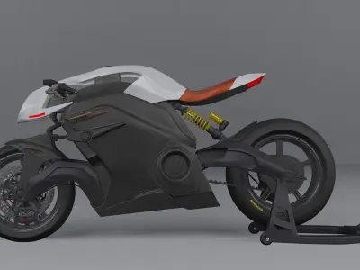 ARC VECTOR Low-poly 3D model