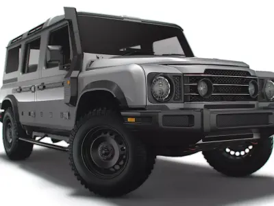 INEOS Grenadier Trialmaster Station Wagon 2023 3D model