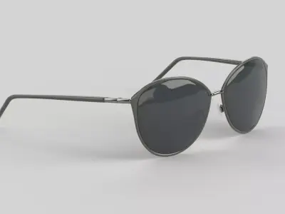 Macie Eyewear Glasses Low-poly 3D model