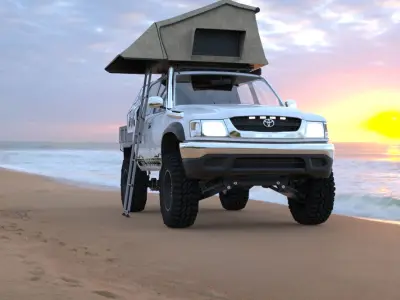 TOYOTA HILUX 3D model get