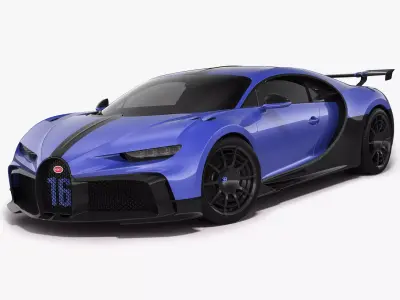 Bugatti Chiron Pur Sport 3D model