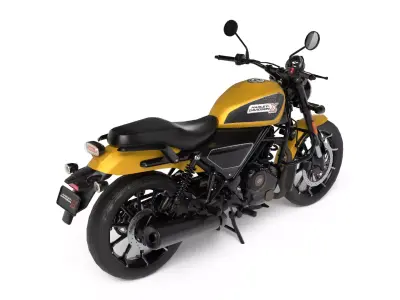 Harley Davidson X440 - Vivid Mustard - Game Ready 3D Model Low-poly 3D model
