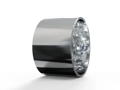 REAR forgiato Grano- DURO DUALLY WHEEL 3D print model