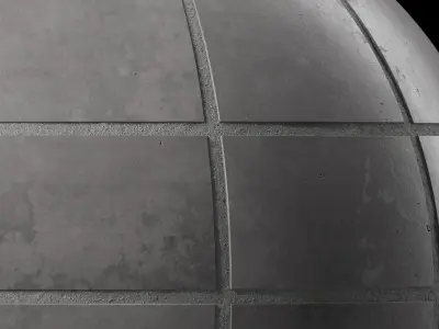 Pavement Materials 100- Concrete Tiling- Sbsar Pbr 4k Seamless Texture