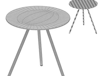 GIBSON ACCENT TABLE 3D model