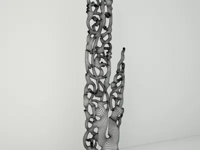 Architectural Altar Fragment 3D model