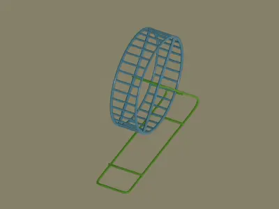 Hamster Wheel 3D model